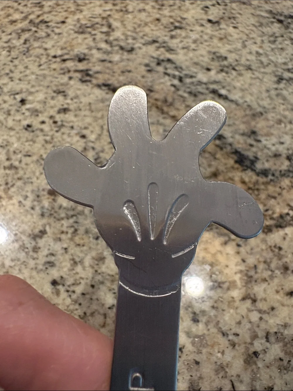 Mickey's Coffee 2-Tablespoon Stainless Steel Coffee Scoop - Silver
